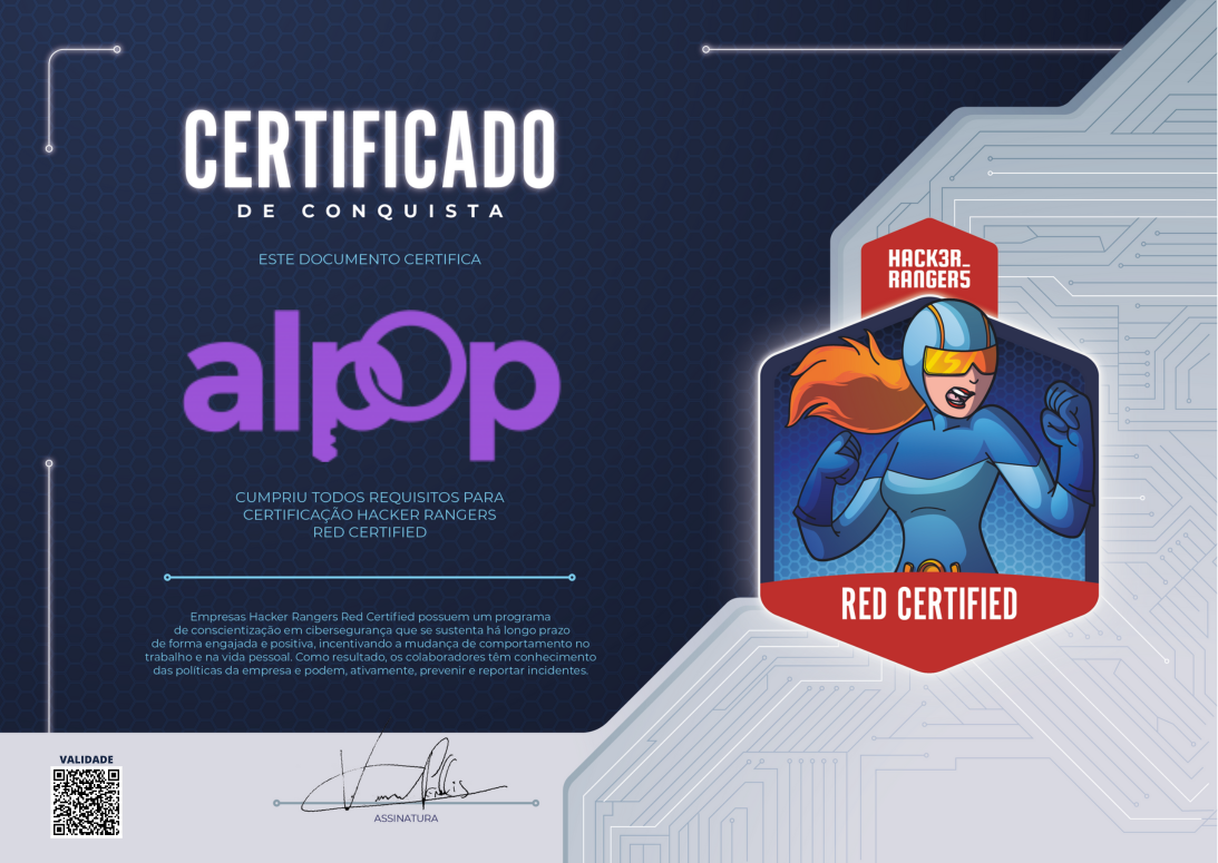 Alpop - Hacker Rangers Red Certified