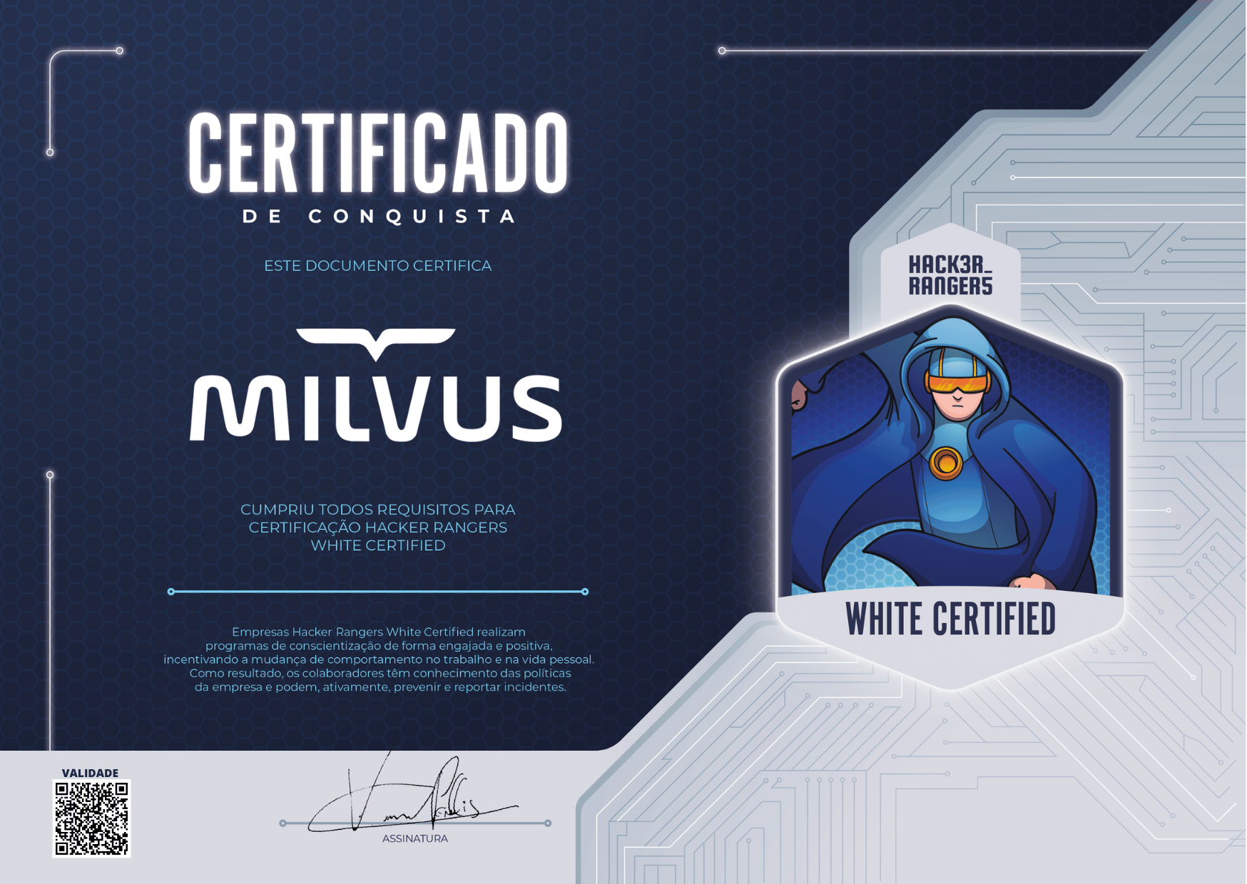 Milvus - Hacker Rangers White Certified
