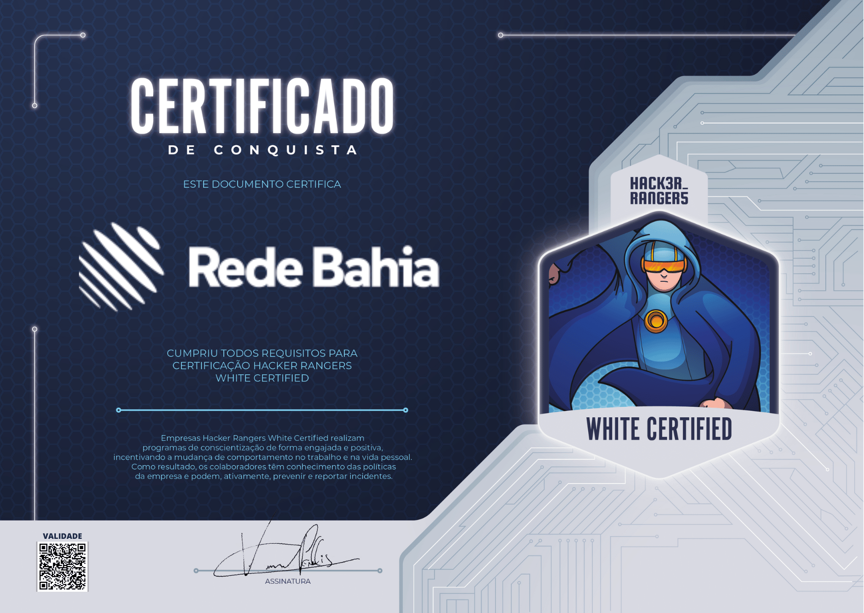 Rede Bahia - Hacker Rangers White Certified