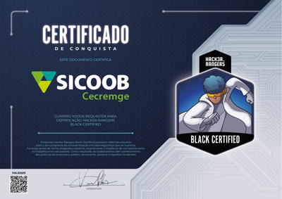 Sicoob Central Cecremge - Hacker Rangers Black Certified
