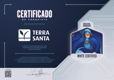 Terra Santa - Hacker Rangers White Certified